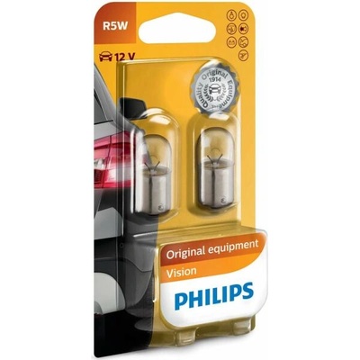 Philips Original Vision R5W 5W 12V 2x (12821B2)