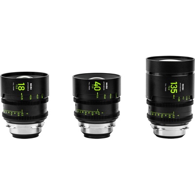 NiSi Cine Lens Set Athena Prime Add-On (3 Lenses) PL-Mount