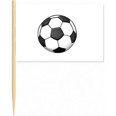 Vlajočka s loptou - 3 x 2 cm - min 100 ks