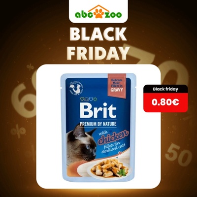 Brit Premium Cat Sterilised Chicken 85 g