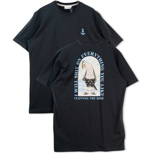 LAKOR Мъжка тениска LAKOR Back Flipping T-Shirt - Moonless Night - размер XL (216-7670-0114)