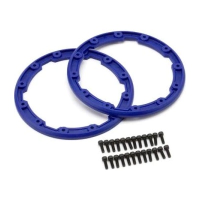 Traxxas заключващ пръстен за колело син