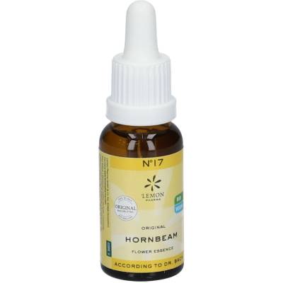 Lemon Pharma Hornbeam Цветна есенция N°17, 20 ml капки, Lemon Pharma (181175 (900117) LP)
