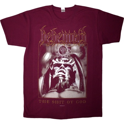 Behemoth The Shit Ov God Cover (Back Print) Red M Риза (BEHETS12MR02)