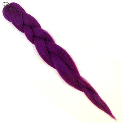 RastAfri 100% Jumbo Braid sestříhaný GrapeCrush