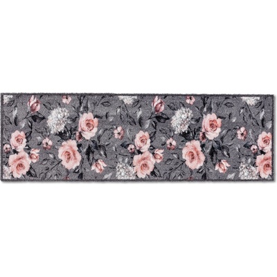 Astra Pure & Soft kvety sivá 50 x 150 cm