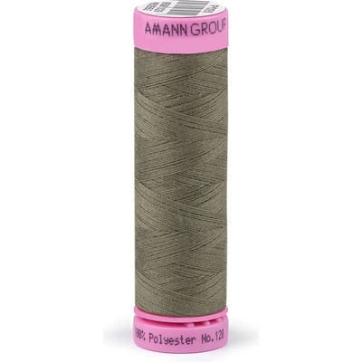 Polyesterové nitě návin 100 m Aspo Amann Varianta: 0381 Dark Olive, Balení: 5 ks