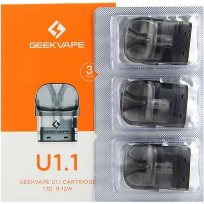 Geekvape Aegis U cartridge 1,1 ohm 3 ks