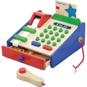 Viga Toys Дървена играчка Viga - Касов апарат (59692) - ozone