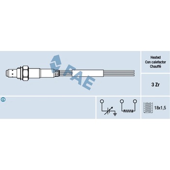 Lambda sonda FAE 77003
