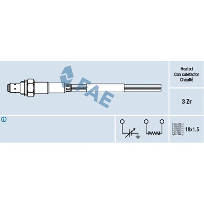 Lambda sonda FAE 77003