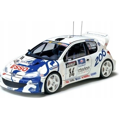 Peugeot 206 WRC Tamiya 24221 1:24 Model auta na zlepenie
