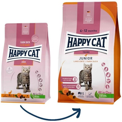Happy Cat Junior Ente Grain Free 4 kg