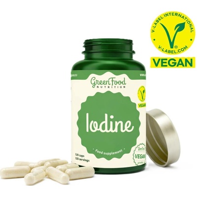 Greenfood Nutrition Jód 120 kapslí
