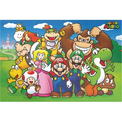 CurePink Super Mario Postavy 250 dílků