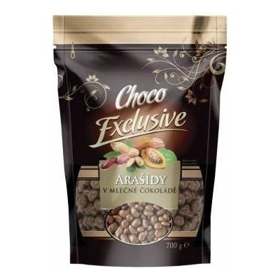 POEX Choco Exclusive arašidy v mliečnej čokoláde 700 g