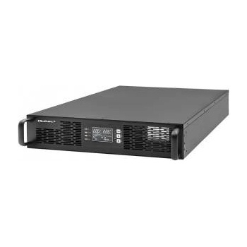 Qoltec Dysan UPS Adapter Qoltec for RACK | 3kVA | 3000W | Power Factor 1.0 | LCD | Online