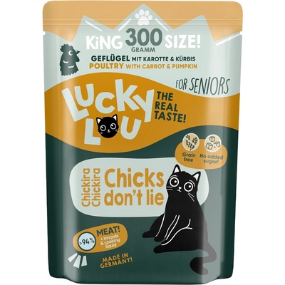 Lucky Lou Senior Hydinové mäso 6 x 300 g