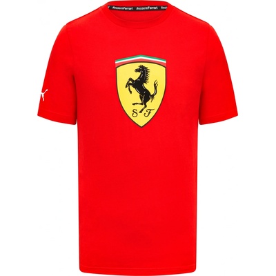 Ferrari tričko SF Classic Big Shield 23 red