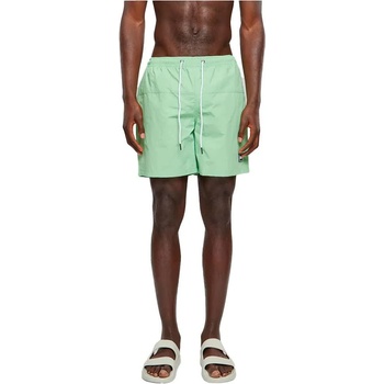 Urban Classics Бански гащета Urban classics Block swimming shorts - Green (Vintage Green)