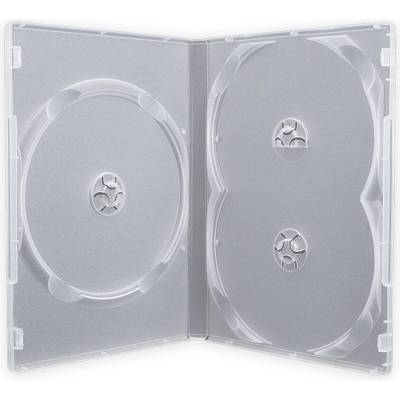 Cover IT Obal pro 3 CD/DVD, 14mm, průhledná (10ks/bal)