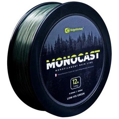 RidgeMonkey MonoCast Monofilament 1000m 0,30mm 5,4kg – Zboží Dáma