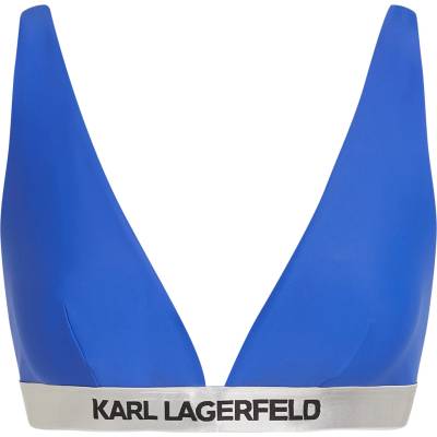 KARL LAGERFELD Горнище на бански синьо, размер L