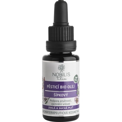 Nobilis Tilia Pěsticí BIO olej šípkový 20 ml fialové sklo