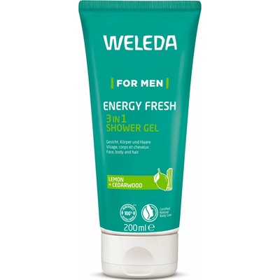 Weleda Sprchový gél Energy Fresh 3v1 200 ml