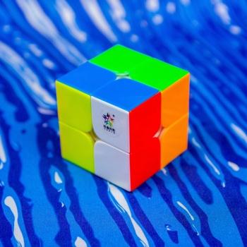 Rubikova kocka Malá mágia M 2x2 YuXin na speedcubing Stickerless
