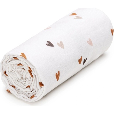 T-TOMI BIO Mušelínová osuška Love – Zboží Dáma