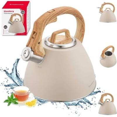 KB-7954 неръждаема стомана чайник 2, 5L със свирка (KB-7954) (KB-7954)