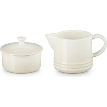 Le Creuset Комплект за сметана и захар, комплект от 2 бр. , MERINGUE, керамика с глазура, Le Creuset (LECR89331007160003)