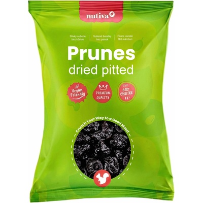 NUTIVA Slivky sušené bez kôstok 1000 g