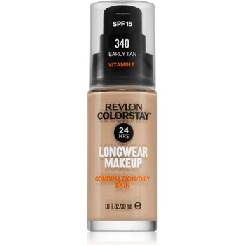 Revlon Cosmetics ColorStay SPF 15 дълготраен матиращ фон дьо тен за смесена и мазна кожа цвят 340 Early Tan 30ml