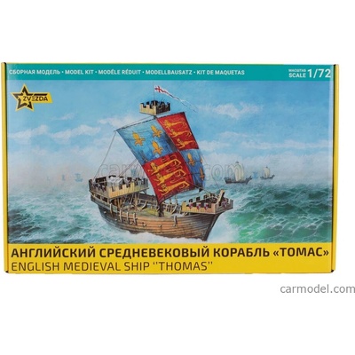 Zvezda Boat Thomas Anglická stredoveká loď / 1:72