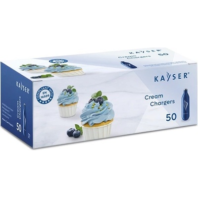 Kayser Šľahačkové bombičky 7.5 g N2O 50 ks na jedno použitie