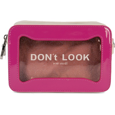 Pepe Moll dámska crossbody kabelka Britney 261350 Fuchsia s nápisom