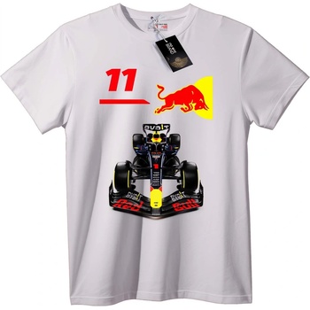 NOONEBRAND Тениска Red Bull 11 Рейсинг - L, White