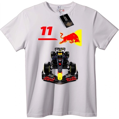 NOONEBRAND Тениска Red Bull 11 Рейсинг - L, White