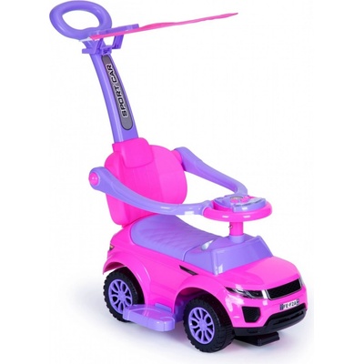MULTISTORE auto 3v1 Super Car ružové