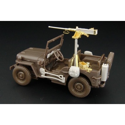 HASEGAWA Hauler JEEP Gun and accessories conversion parts for kit 1:48
