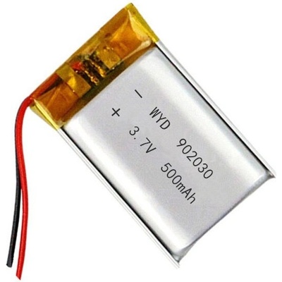 Li-Pol baterie 500mAh, 3.7V, 902030 – Zbozi.Blesk.cz