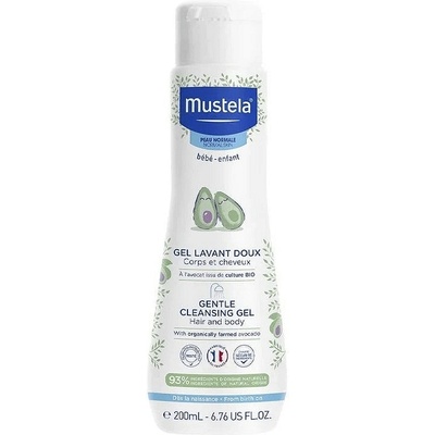 Mustela Шампоан Душ гел Mustela Bébé Gentle Cleansing Hair and Body Gel 200 ml (035464)