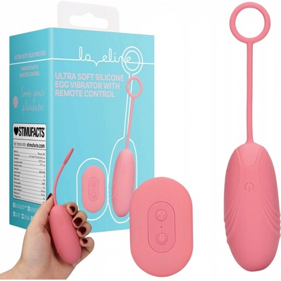 Loveline Ultra mäkký silikónový vibrátor na vajíčka s diaľkovým ovládaním