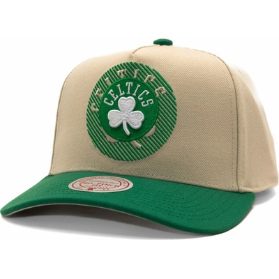 Mitchell & Ness Off Tilted NBA Boston Celtics Off White