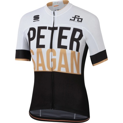 Sportful SAGAN LOGO BODYFIT TEAM Bielo/Čierny