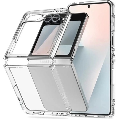 Tech-Protect Хибриден калъф Tech-Protect FlexAir за Samsung Galaxy Z Flip 6 / 7 FE - прозрачен (5906302330614)