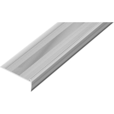 Acara schodová lišta pre lino striebro AP45/2 44mm 2,7m