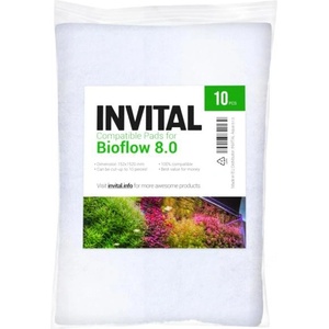 INVITAL Резервни филтърни вати за Juwel Bioflow XL 8.0 Jumbo 10 бр. опаковка (Z10328)